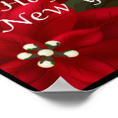 Joyeux Noël Bonne année Poster (Coin)