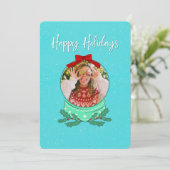 Joyeux Noël Bonne Carte de vacances (Debout devant)