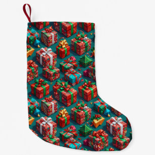 Joyeux Noël cadeaux emballés 10 - Chaussette
