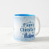 Joyeux Noël Café Fête Thé Mug (Devant droit)