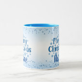 Joyeux Noël Café Fête Thé Mug (Centre)