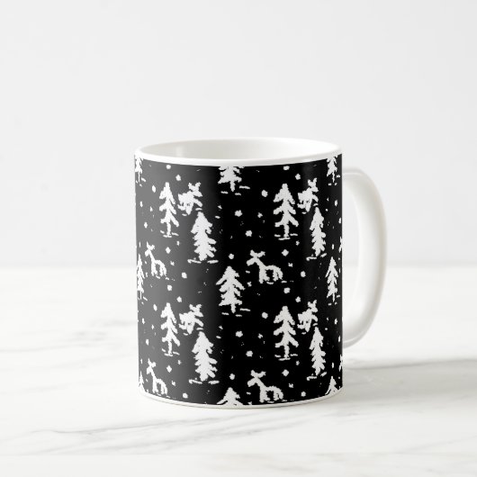 Joyeux Noël! Café Mug (Devant droit)