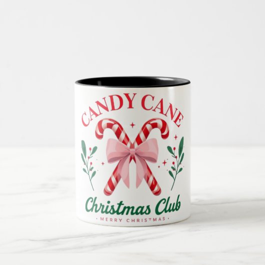 Joyeux noël café Mug à deux tons (Centre)