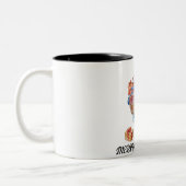 Joyeux noël café Mug à deux tons (Gauche)