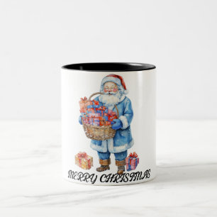 Joyeux noël café Mug à deux tons