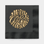 Joyeux Noël Calligraphie Script Typographie (Recto)