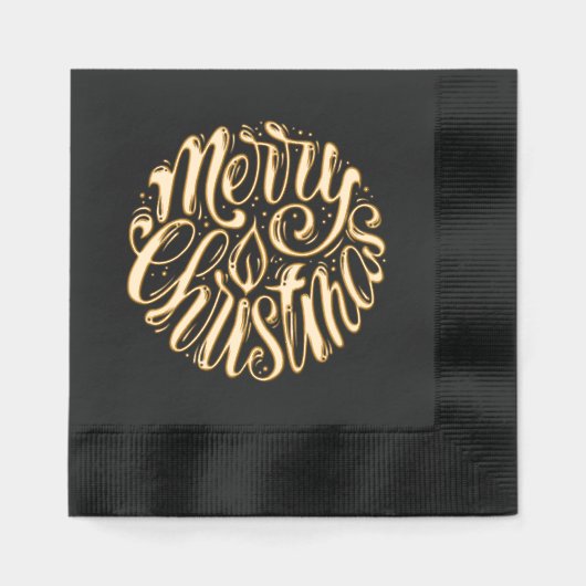 Joyeux Noël Calligraphie Script Typographie (Recto)