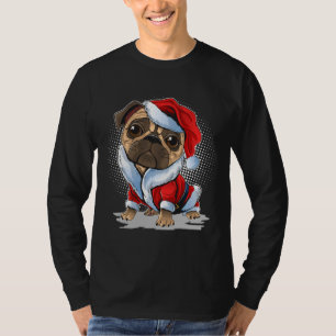 Joyeux Noël carlin costume chien classique T-shirt