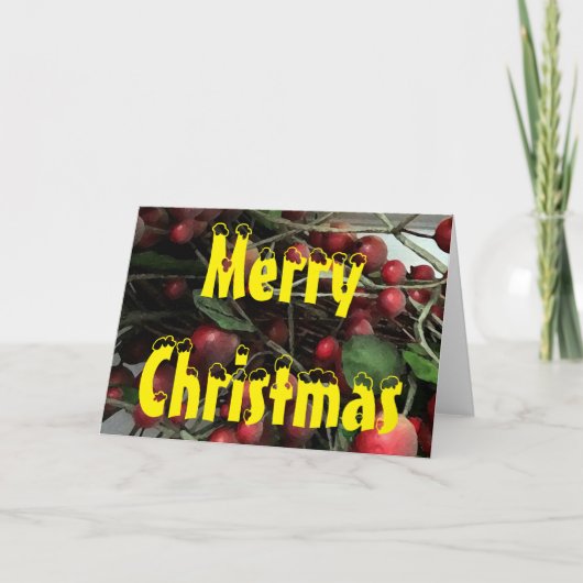 Joyeux Noël, carte (Devant)