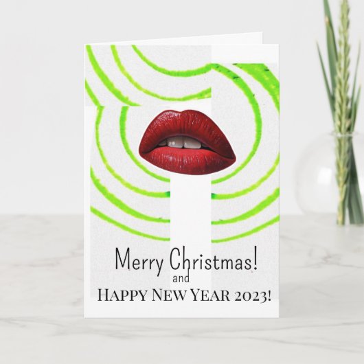 Joyeux Noël! Carte (Devant)
