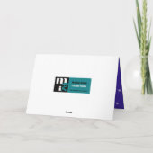 Joyeux Noël. Carte Christmas à French (Dos)
