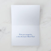 Joyeux Noël. Carte Christmas à French (Intérieur)