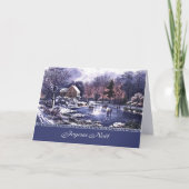 Joyeux Noël. Carte Christmas à French (Devant)