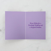 Joyeux Noël Carte d'anniversaire (Intérieur)