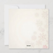 Joyeux Noël ! Carte de Noël.  (Dos)