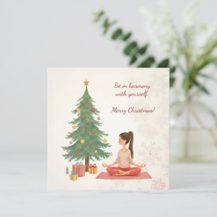 Joyeux Noël ! Carte de Noël. 
