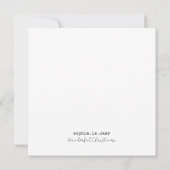 Joyeux Noël - Carte de Noël (Dos)