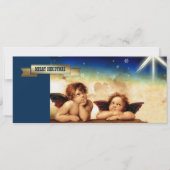 Joyeux Noël. Carte de Noël Fine Art (Devant)