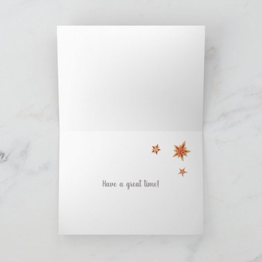 Joyeux Noël Carte de vacances design texte (Intérieur)