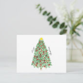 Joyeux Noël carte de vacances magique (Debout devant)