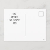 Joyeux Noël carte de vacances magique (Dos)