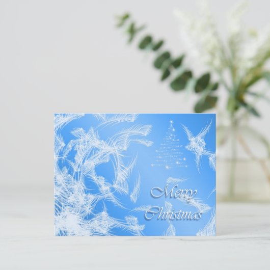 Joyeux Noël. Carte de vœux. (Debout devant)