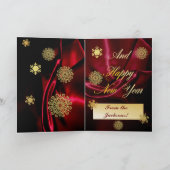 Joyeux Noël !  Carte de voeux, image d'insertion (Intérieur)