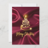 Joyeux Noël Carte de vœux plate (Devant)