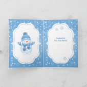 Joyeux Noël | Carte de voeux pour garçon (Intérieur)