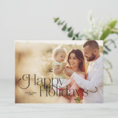 Joyeux Noël Carte Noire (Debout devant)