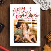 Joyeux Noël Carte photo