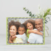 Joyeux Noël Carte photo de famille (Debout devant)