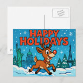 Joyeux Noël Carte postale (Devant / Derrière)