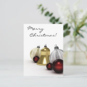 Joyeux Noël - Carte postale (Debout devant)