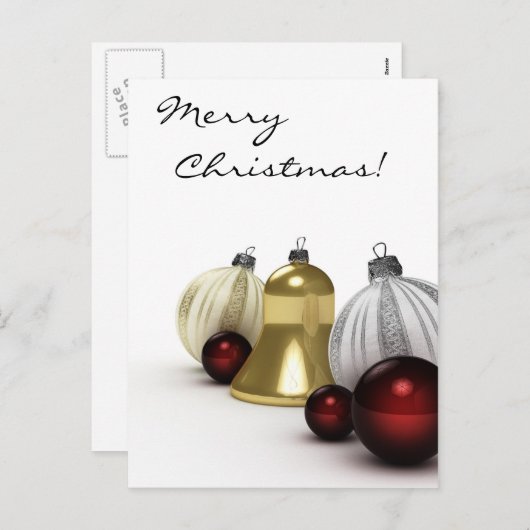 Joyeux Noël - Carte postale (Devant / Derrière)