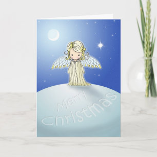Joyeux Noël Carte Sweet Angel