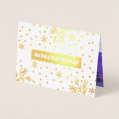 Joyeux Noël. Cartes à huile de luxe (Devant)