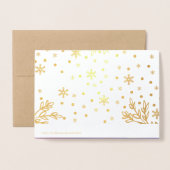 Joyeux Noël. Cartes à huile de luxe (Derrière avec enveloppe)