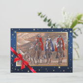 Joyeux Noël. Cartes de Noël Art (Debout devant)