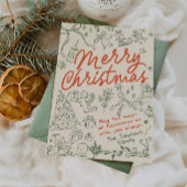 Joyeux Noël Cartes de Noël dessinées à la main