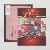 Joyeux Noël, cartes postales (Devant / Derrière)