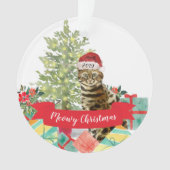 Joyeux Noël Chat Bengal (devant)