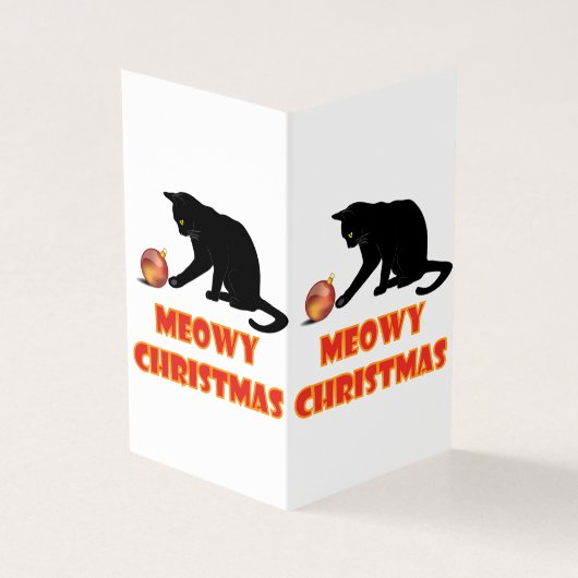 Joyeux Noël Chat Drôle (Outside)