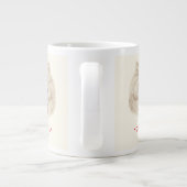 Joyeux Noël Chat Jumbo Mug (Dos)