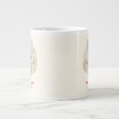 Joyeux Noël Chat Jumbo Mug (Devant)
