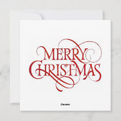 Joyeux Noël Chats Carte de séjour (Dos)