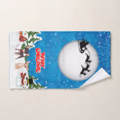 Joyeux Noël Chihuahuas (Serviette à main)