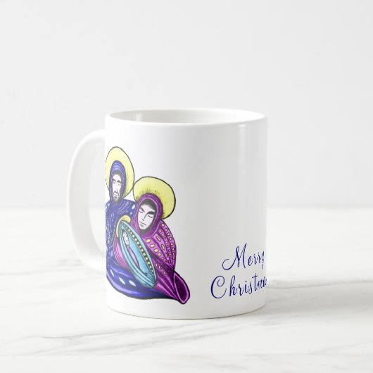 Joyeux Noël classique de Mug (Devant gauche)