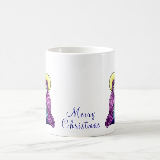 Joyeux Noël classique de Mug (Centre)
