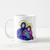 Joyeux Noël classique de Mug (Gauche)